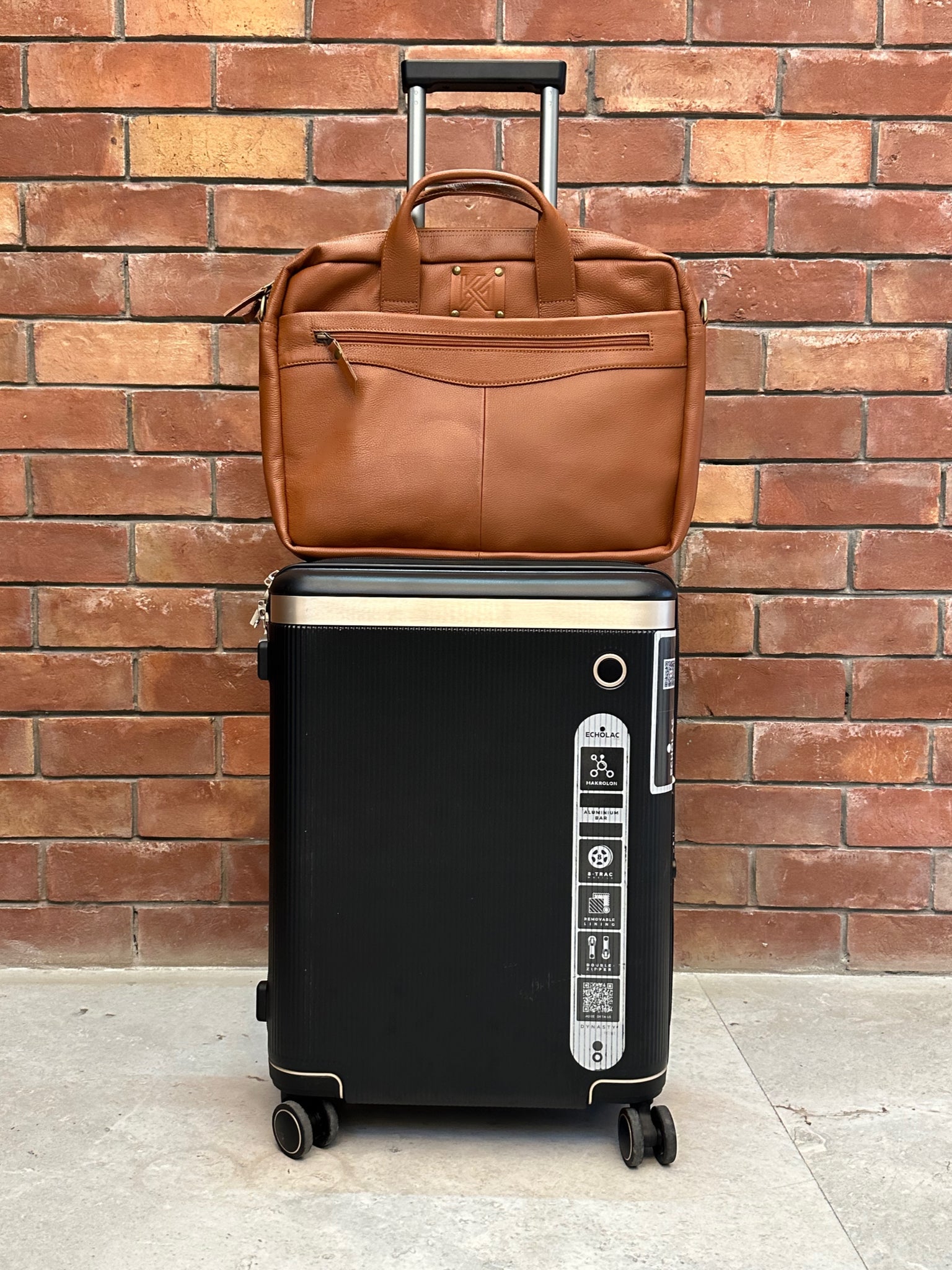 The 'Messenger' Leather Laptop bag