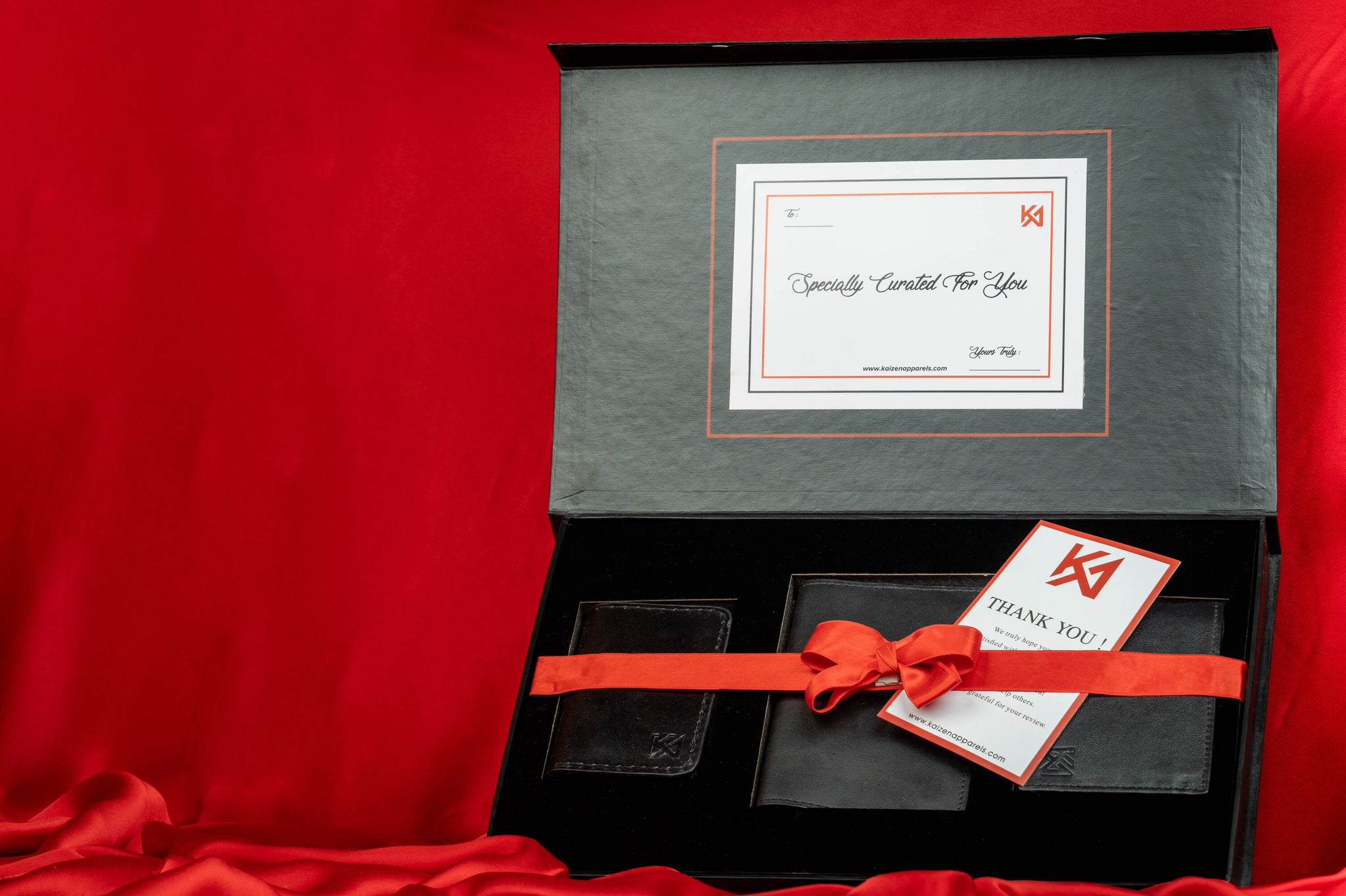 3 Piece Mens Complete Leather Gift Set