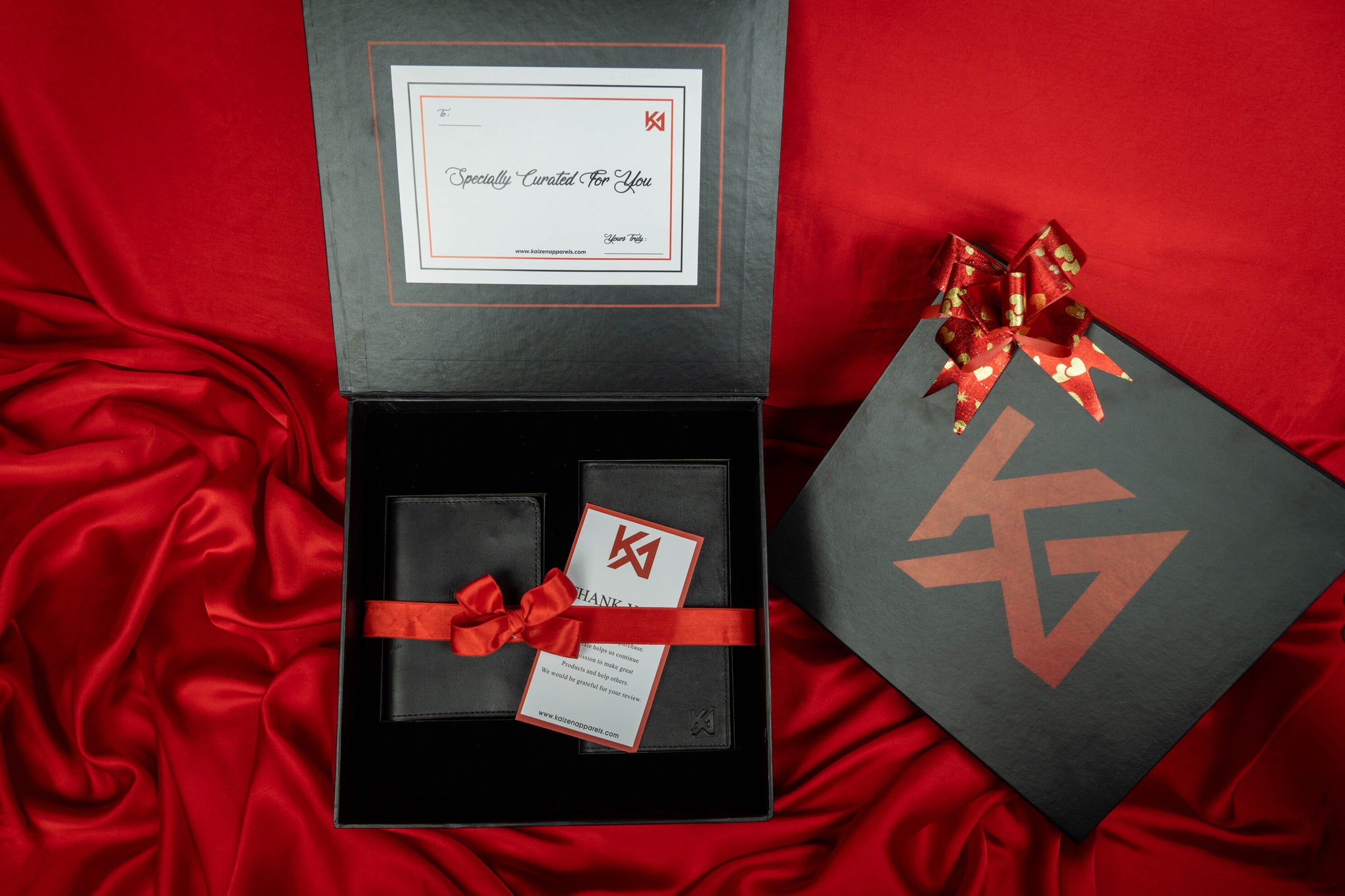 2 Piece Leather Gift Set (Unisex)